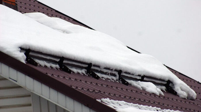 Снегозадержатели: Безопасная зима для вашего дома